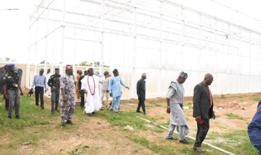 FUNAAB Governing Council Inspects Ongoing Projects