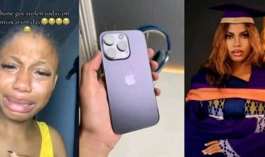 MAPOLY Graduate Devastated as iPhone 14 Is Stolen on Her Graduation Day