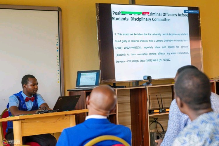 Thomas Adewumi University Hosts KnowledgeX Series on Academic Integrity