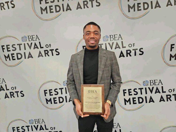 UNILORIN Alumnus Dr. Femi Folorunsho Receives Prestigious Research Award