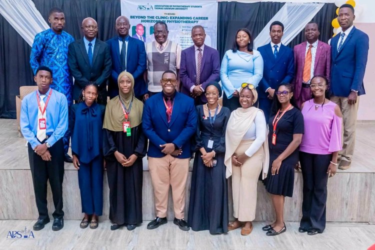 Thomas Adewumi University Physiotherapy Students Launch Inaugural Health Week