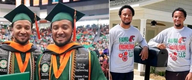 Twin Brothers Defy Reading Challenges to Earn Civil Engineering Degrees in the U.S