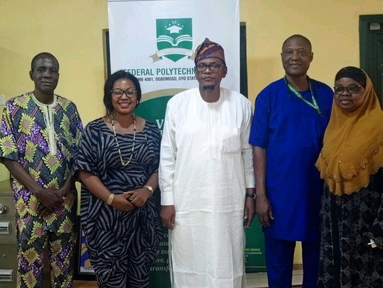 Federal Polytechnic Ayede Hosts Director of Institute of Strategic Management