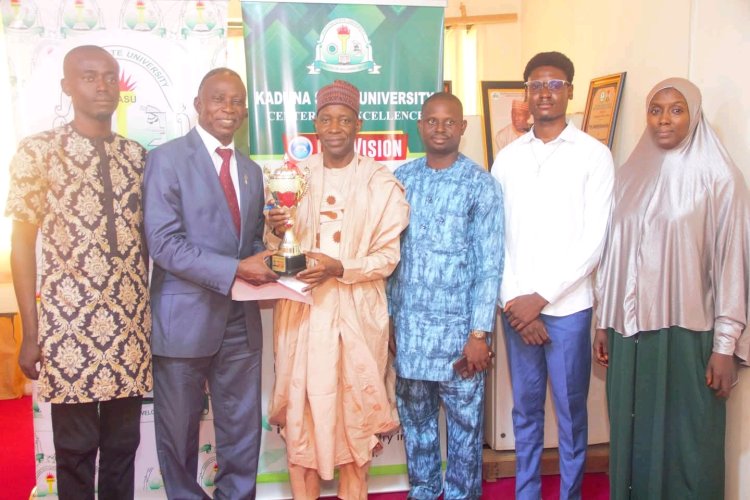 KASU Department of Estate Management Honored by Vice Chancellor