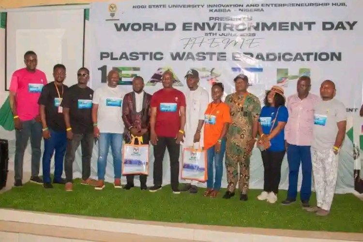 Kogi State University Innovation and Entrepreneurship Hub, Kabba, Hosts World Environment Day Celebration