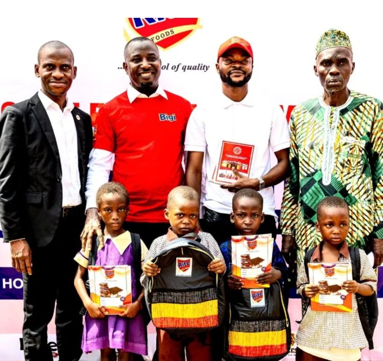 Rite Foods Donates Educational Materials to 2,000 Indigent Students