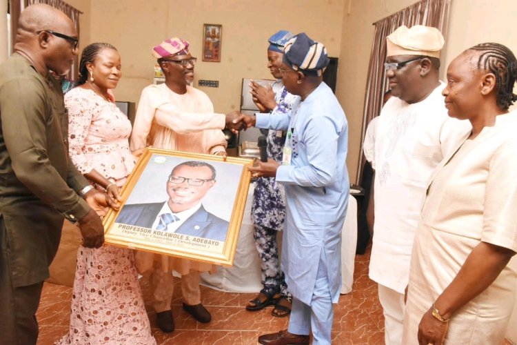 FUNAAB Honours Prof. Adebayo for Outstanding Service as DVC, Development