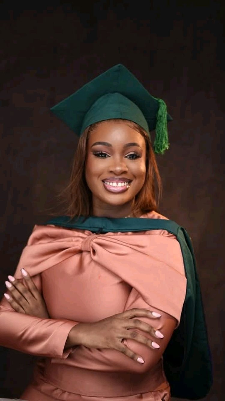 Meet Chinwendu Amadi, An Outstanding Best Graduating Student In Cybersecurity With 4.85 CGPA