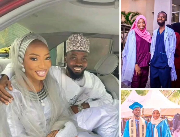 Love Blossoms on Campus as MLS Student Ties the Knot with Classmate