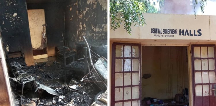 Fire Outbreak Hits UDUS Block E Common Room As Dean Calls for Caution