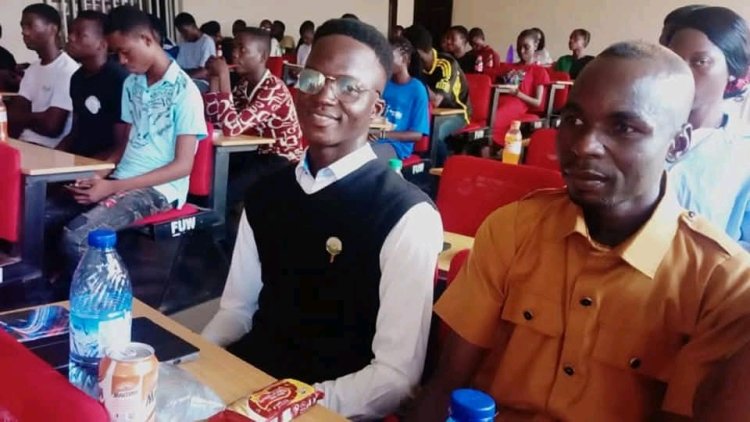 COHSSA President Addresses Allied Health Science Students at FUWUKARI