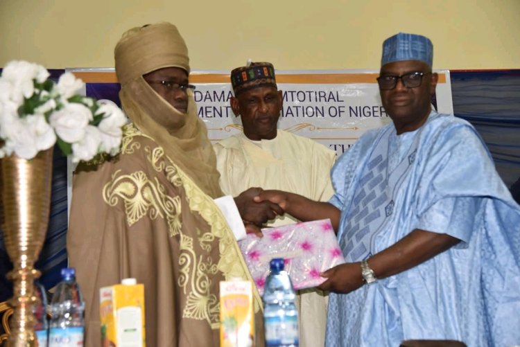 AFDAN Presents Appreciation Award to MAU Vice-Chancellor