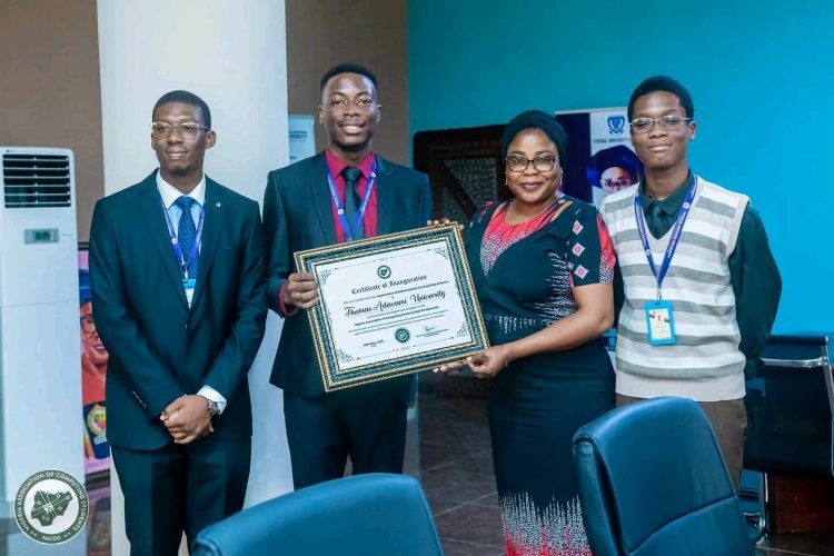 Thomas Adewumi University NACOS Chapter Officially Inaugurated