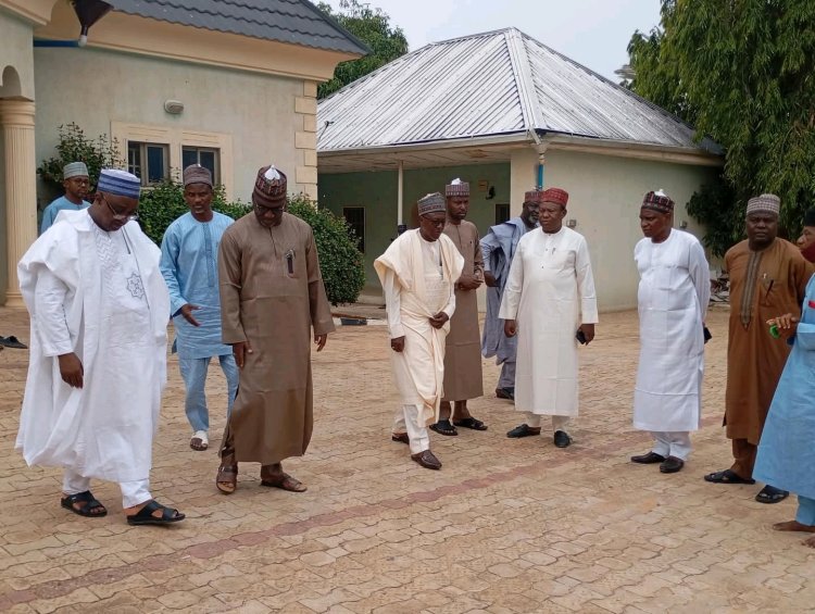 Gombe State University Pays Condolence Visit to Dr. Hassana Y. Bello