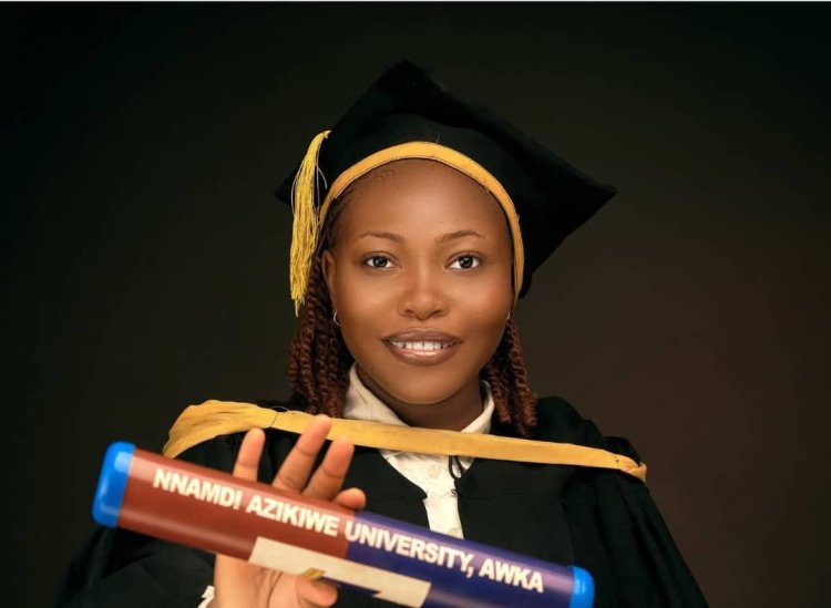 Nnamdi Azikiwe University Graduate Achieves Outstanding Academic Success With 4.78/5.0 CGPA