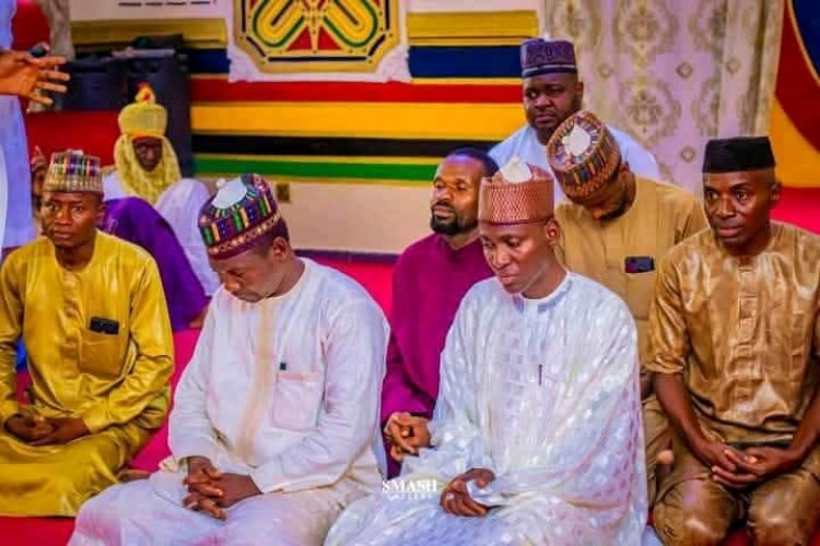 FCE Jama'are Pays Condolence Visit to Emir of Jama'are