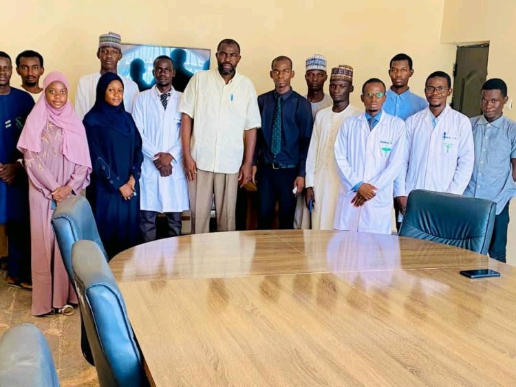 Yobe State University Medical Students Association Pays Courtesy Visit to New Provost
