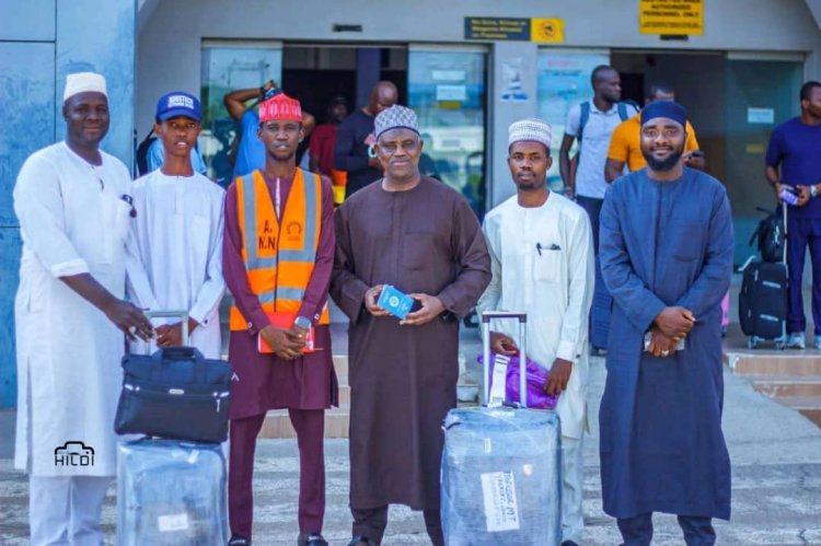 Aliko Dangote University of Science and Technology VC Returns from Hajj Pilgrimage