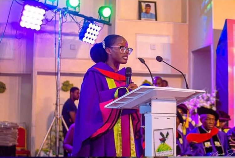 Mountain Top University Graduate Amaechi Victoria Chinenyenwa Achieve Outstanding 4.96/5.00 CGPA