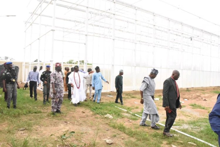 FUNAAB Governing Council Inspects Ongoing Projects