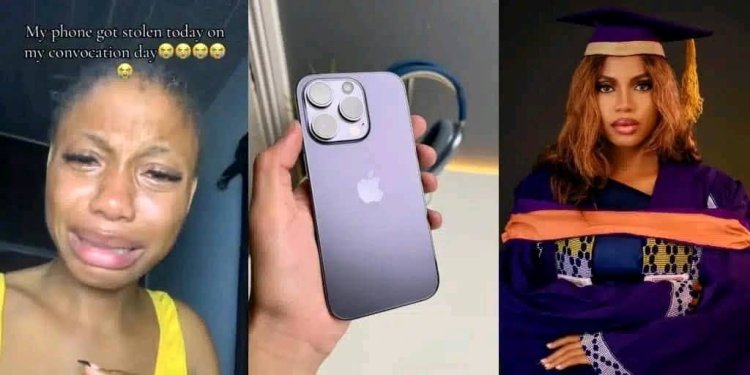 MAPOLY Graduate Devastated as iPhone 14 Is Stolen on Her Graduation Day