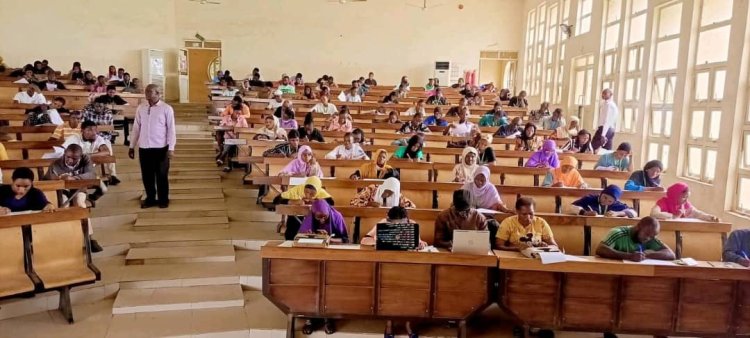 University of Ilorin Students Sit for Rain Semester Examinations