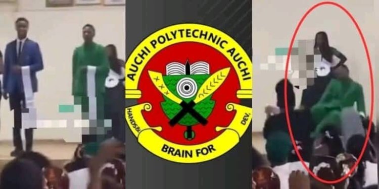 Auchi Polytechnic Student Collapses After Winning "Mr. Auchi" Pageant