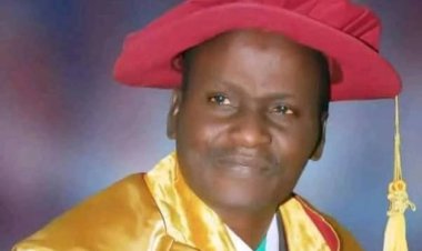 Professor Elkanah J. Sambo Receives Prestigious Academic Excellence Award