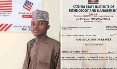 Katsina State Institute of Technology and Management Graduate Honored for Academic Excellence
