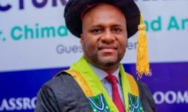 Entrepreneur Dr. Chimaobi Desmond Anyaso Tells Students "Your Certificate is Not Your Destiny"