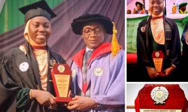 Mariam Opeyemi Adesanya Emerges as Third Best Graduating Student in Medical Laboratory Science at UDUS