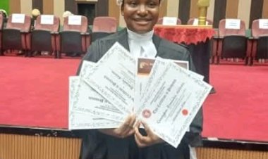 Babcock’s Daniella Okangba Wins Big with Five Awards at Nigerian Law School Call to Bar Ceremony