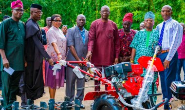 University of Ibadan Receives Motorized Farm Equipment from Alumni
