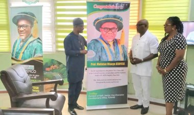 FUNAAB Staff Honour Prof. Atayese with Appreciation Meeting