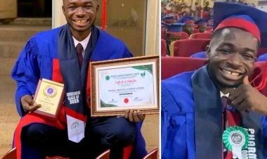 UDUS Pharmacy Graduate Onimisi Abiodun Godwin Emerges as Top Student with First-Class Honors
