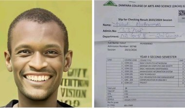 Zamfara College of Arts and Science Student Achieves Impressive CGPA
