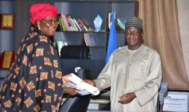 University Of Maiduguri Yoga Staff Club Pays Courtesy Visit to Vice-Chancellor