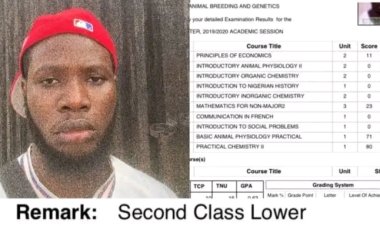 Student Overcomes 9 Fs in 100 Level, Graduates Against the Odds with Second Class Lower