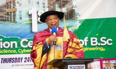 McPherson University Inducts 34 Students into Computer Professionals of Nigeria