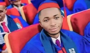 UDUS Graduate Onimisi Godwin Emerged As Best Graduating Pharmacy Student