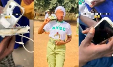 NYSC Member Scammed at Computer Village, Receives Fufu Disguised as iPhone