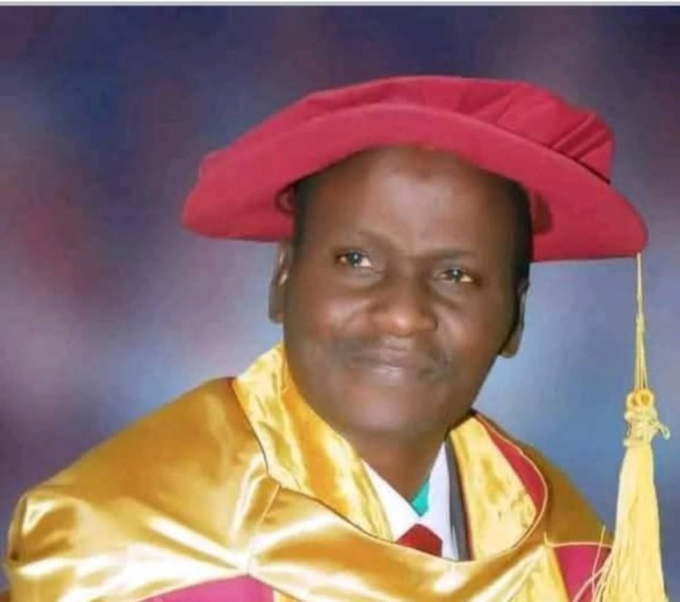 Professor Elkanah J. Sambo Receives Prestigious Academic Excellence Award