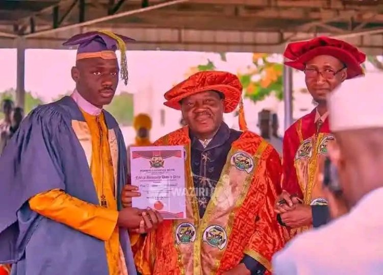 FUD Student Mahmoud Muhammad Sani Graduate From Software Engineering Graduate With 4.82/5.00 CGPA