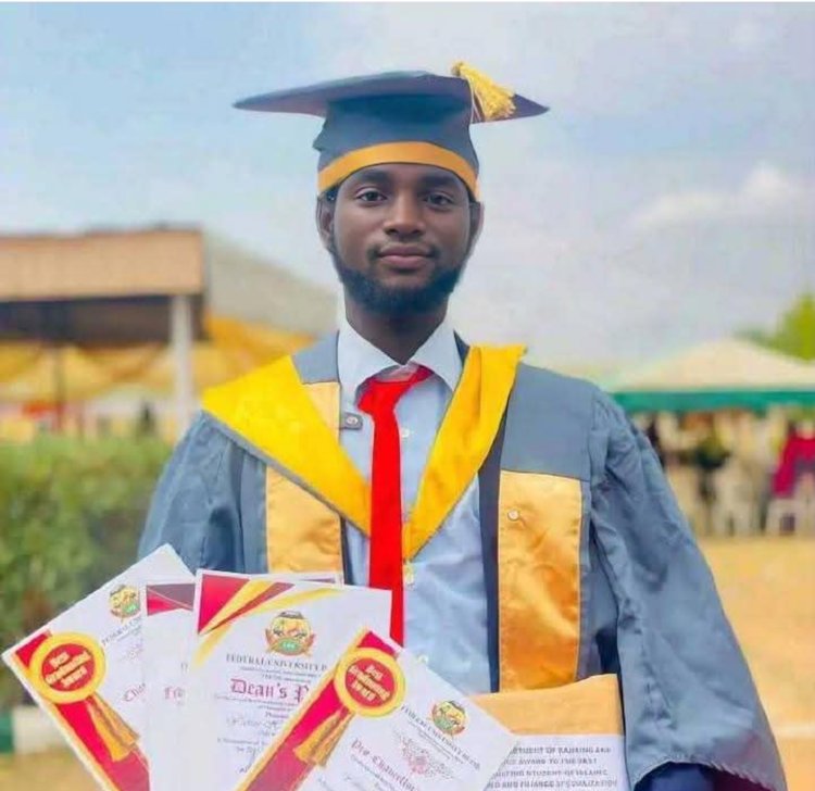 Meet Hameed Yekini Ishola First-ever student to graduate with a First Class in Islamic Banking and Finance across all Nigerian Universities