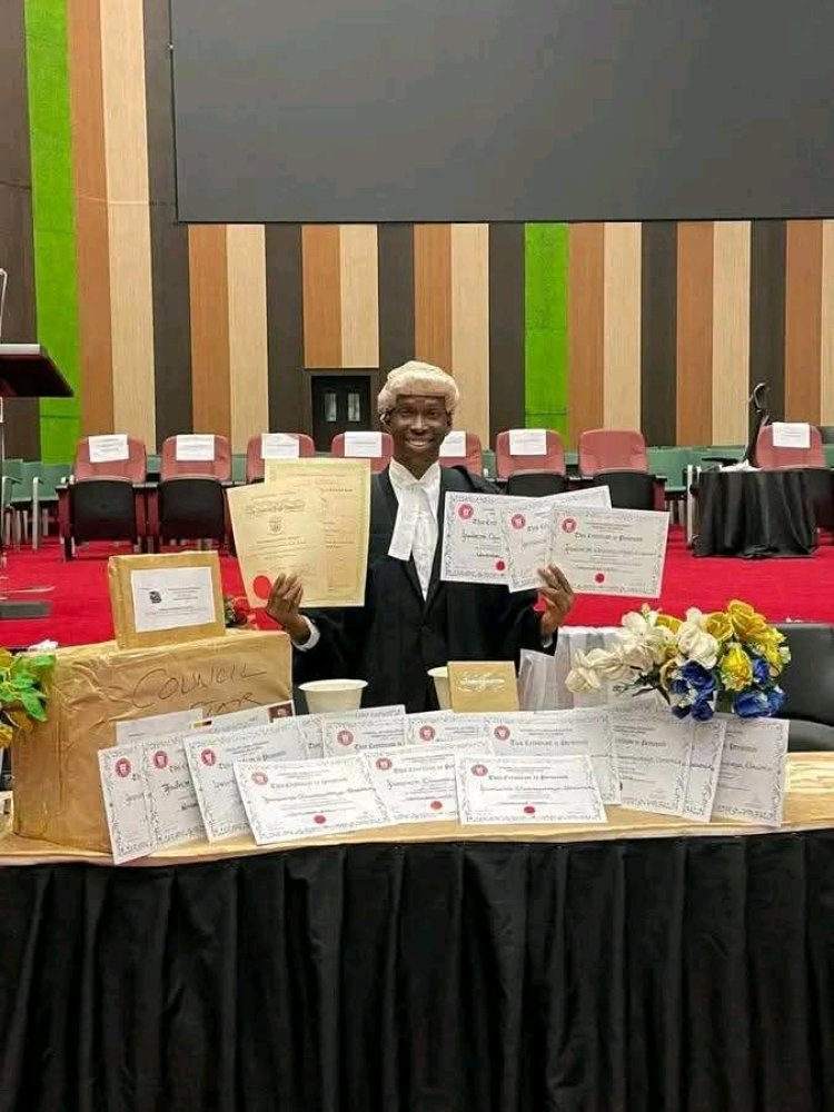 Oluwabusayo Olawale Ifonlaja Emerges Overall Best Graduating Student at Nigerian Law School