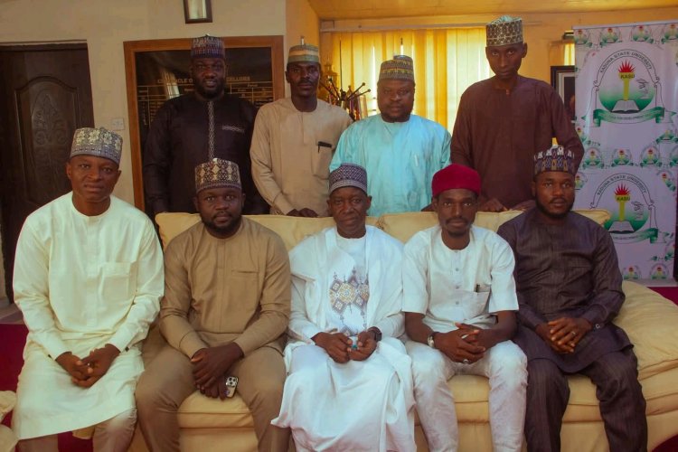 Soba Youth Awareness Movement Pays Courtesy Visit to KASU's Vice Chancellor, to Seek Collaboration on Youth Employment