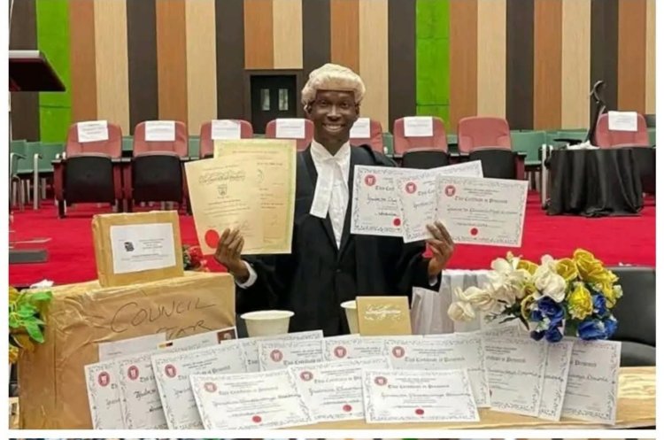 Oluwabusayo Olawale Ifonlaja Emerges as Best Graduating Student at Nigerian Law School