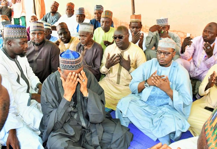 SLUK VC Leads University Management to Commiserate with Kafin Hausa LG Chairman