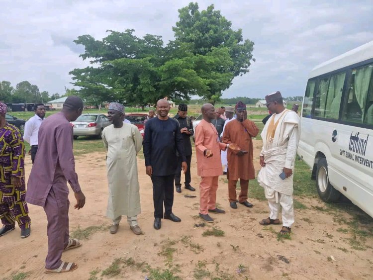 FUTMINNA Governing Council Inspects Ongoing Female Hostel Project