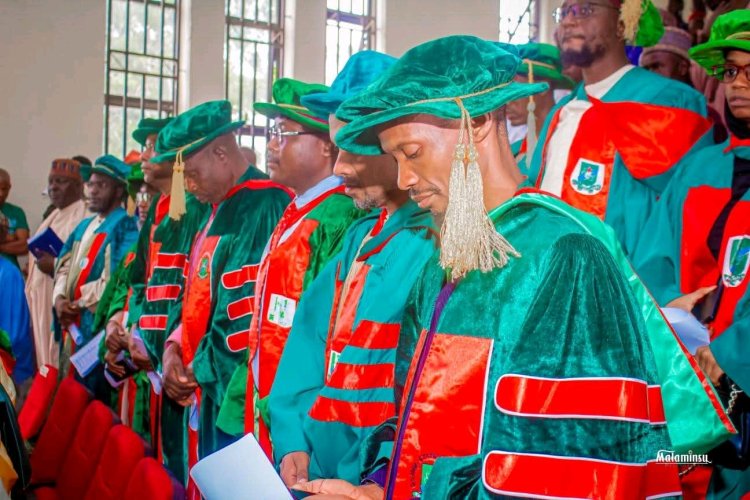 Gombe State University Holds Maiden Matriculation/Orientation Programme